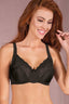 Lace Trimmed Full Coverage Bra - Bra by YNNC